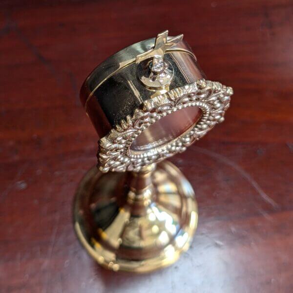 Traditional Brass Miniature Personal Reliquary