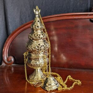 Classic Orthodox Style Thurible Censer Incense Burner