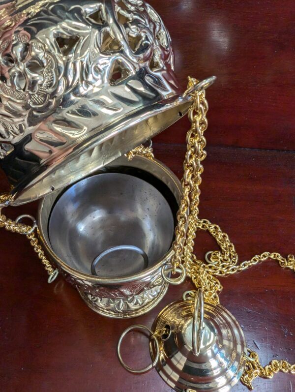 Classic Orthodox Style Thurible Censer Incense Burner