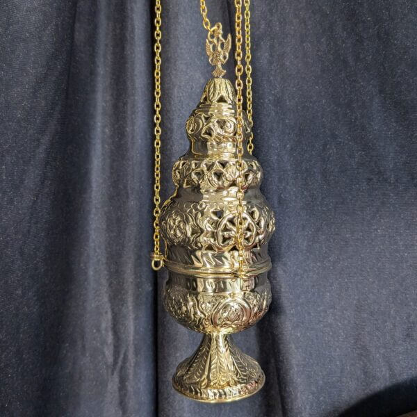 Classic Orthodox Style Thurible Censer Incense Burner