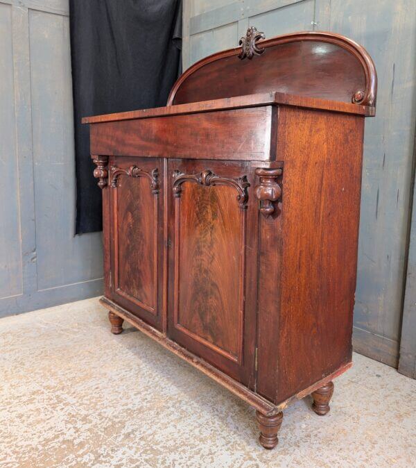 1880's Era Victoriana Mahogany Chiffonier