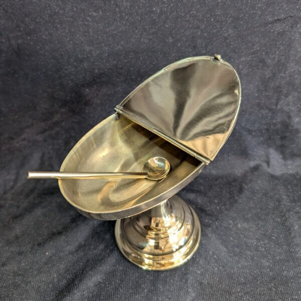 Extra Large Tall Brass Classical Styled Incense Boat