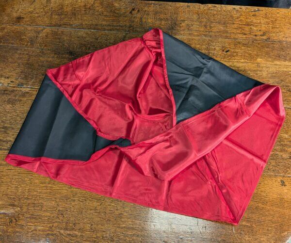 Oxford Academic Hood Black, Red Silk Lined