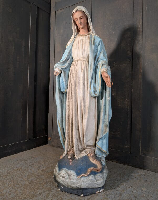 Barn Find Larger Size Religious Statue BVM Our Lady The Madonna The Immaculate Conception