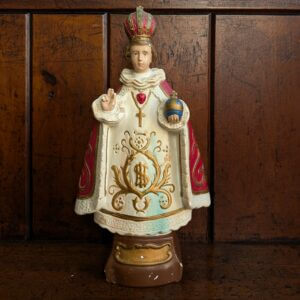 Ex-London Convent Vintage Religious Statue Child of Prague