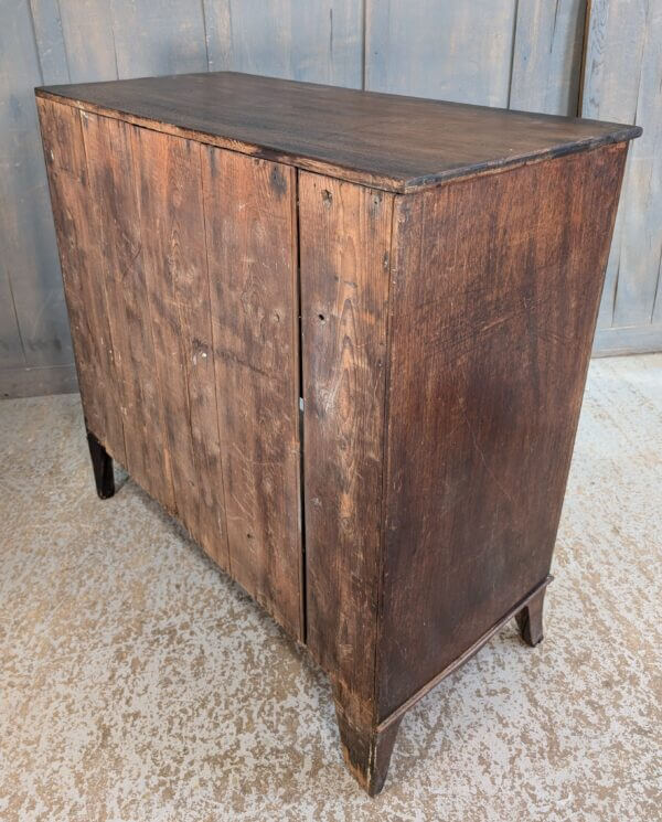 William IV Mahogany Teak & Pine 2 over 3 Chest of Drawers