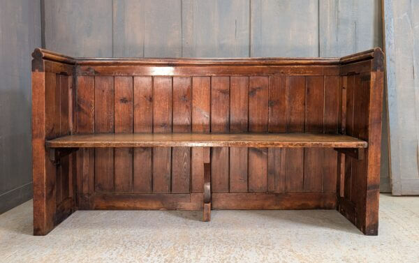 19th Century Pine Box Pews Benches from St James Church Weybridge Type 1