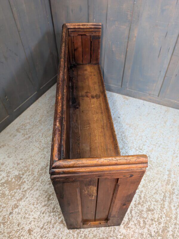 19th Century Pine Box Pews Benches from St James Church Weybridge Type 1