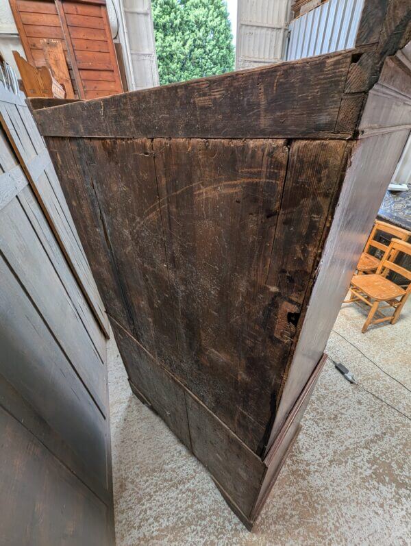 Late 18th Century Georgian Mahogany Tallboy Chest on Chest of Drawers