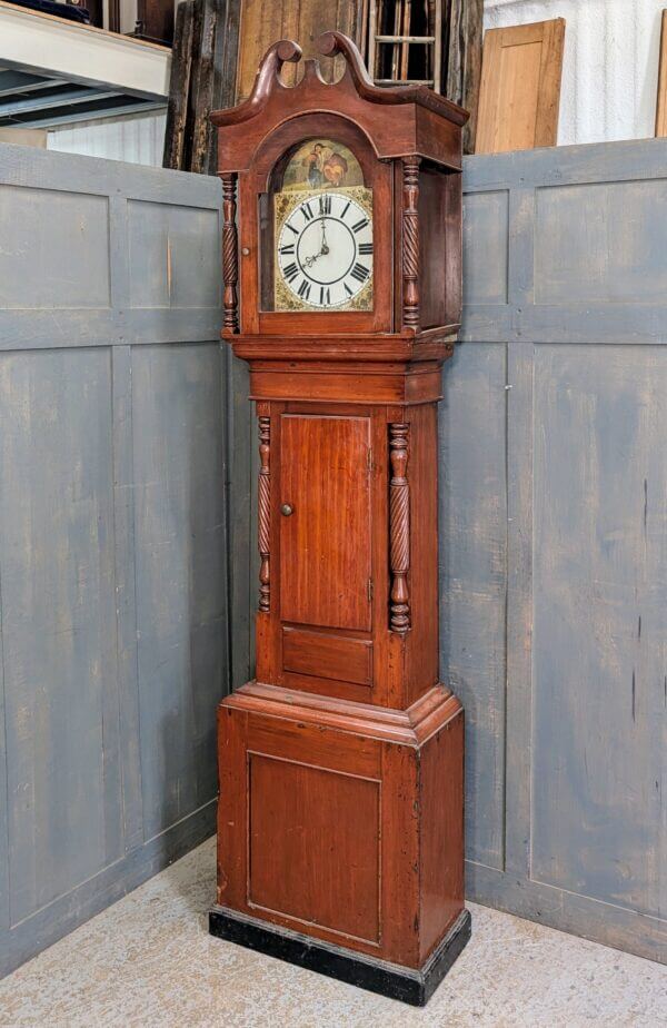 Girl & Goat Georgian Satinwood Grandfather Clock, Project