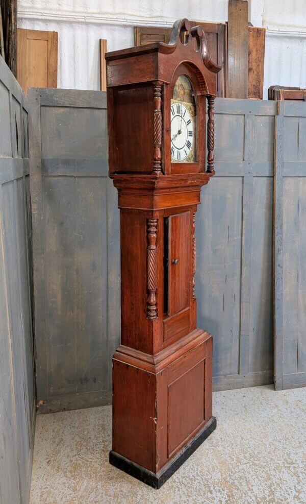 Girl & Goat Georgian Satinwood Grandfather Clock, Project