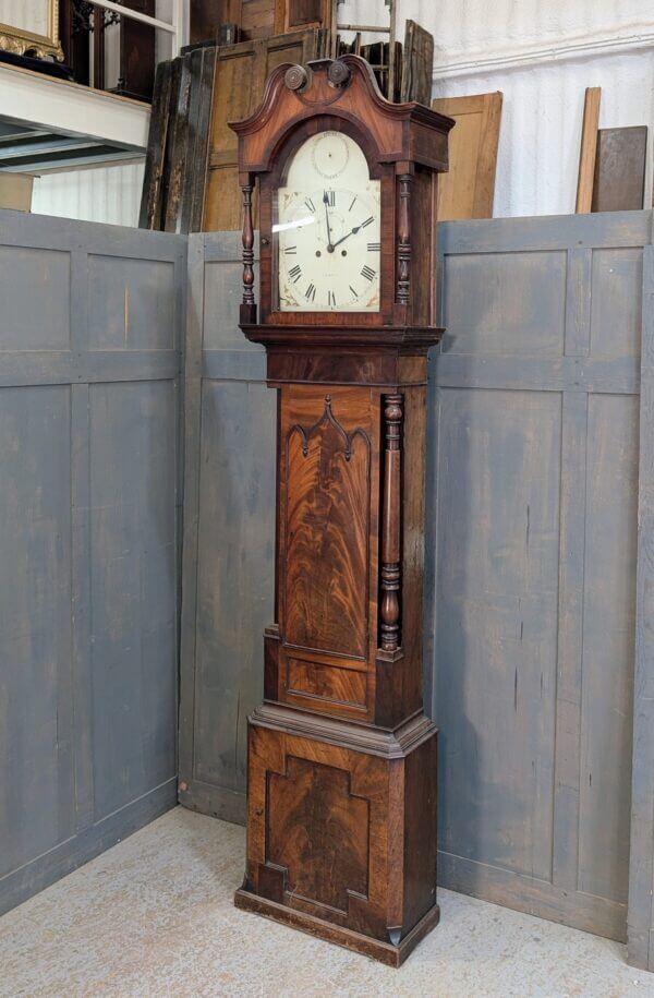 Imposing Georgian Grandfather Clock by Joshua Wilson of Stamford, Project