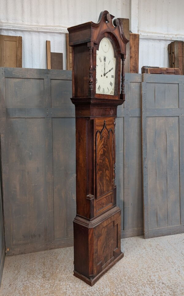 Imposing Georgian Grandfather Clock by Joshua Wilson of Stamford, Project