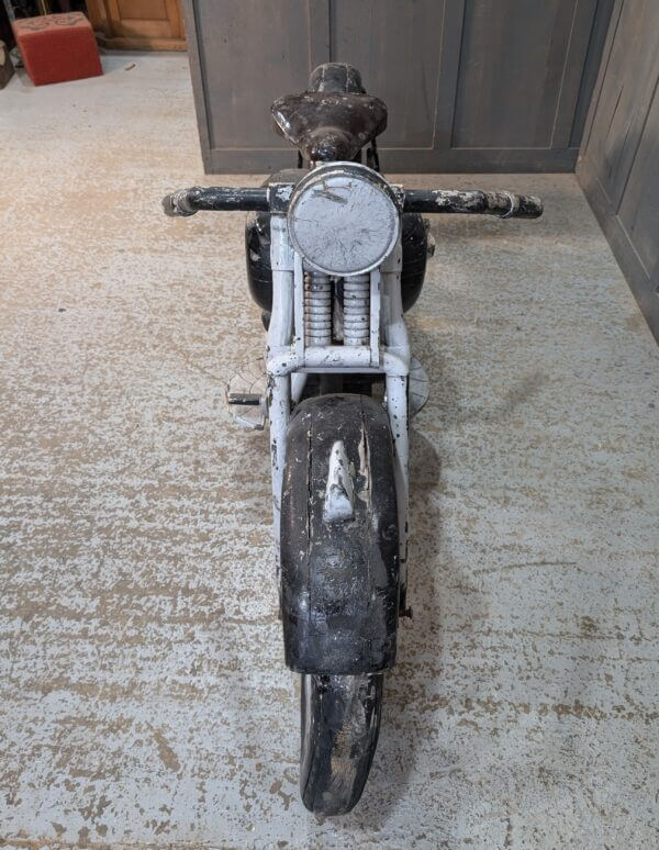 Part Exchange Carved Vintage Wooden Funfair Harley Davidson Motorcycle