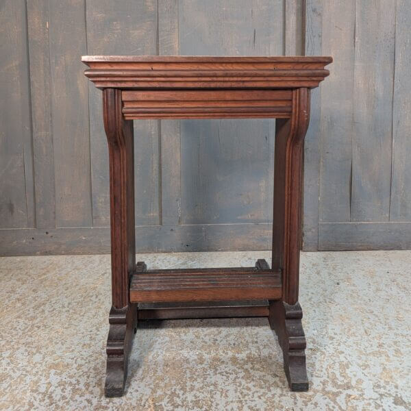 Stocky Low-Rise Heavy Quality Oak 1930's Vintage Prayer Desk Prie-Dieu