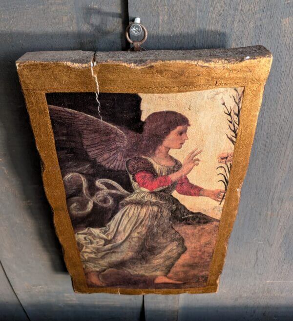 Charming & Effective Reproduction of Melozzo da Forli's 'Angel' from the Uffizi Gallery