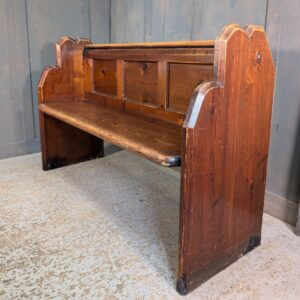 Christchurch Gosport Victorian Antique Pine Church Chapel Pews Benches