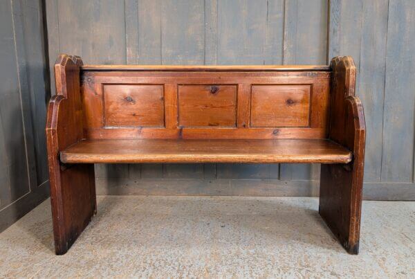 Christchurch Gosport Victorian Antique Pine Church Chapel Pews Benches