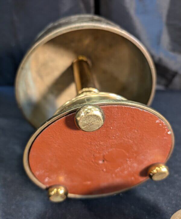 1939 Vintage Extra Large Weighted Solid Brass Sanctus Liturgy Gong