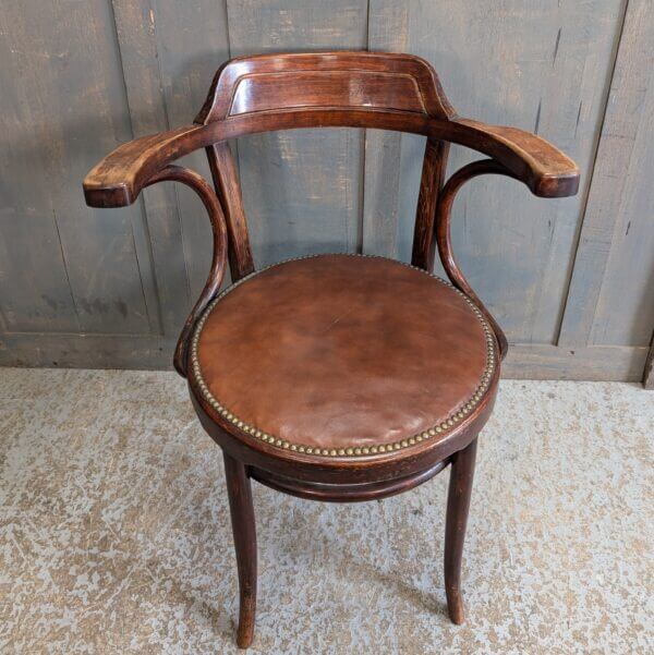 C1910 Kohn Austrian Bentwood Office Chair