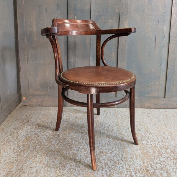 C1910 Kohn Austrian Bentwood Office Chair