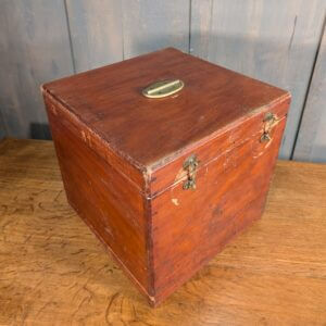 Dovetailed Mahogany Church Silver Box from St John's Blackpool