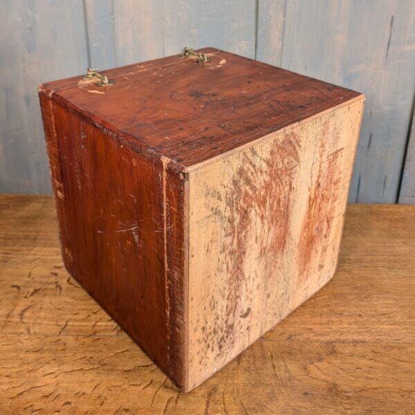 Dovetailed Mahogany Church Silver Box from St John's Blackpool