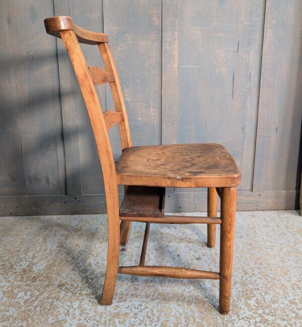 Excellent Medium Colour & Strong Elm & Beech Pilgrim Ladderback Church Chapel Chairs