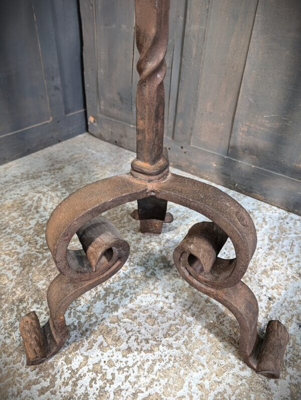 Worth Abbey Lady Chapel Heavy Wrought Iron Ancient Styled Church Lectern Ambo