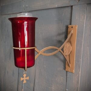 Wall Mounted Sanctuary Vigil Lamp From Shrewsbury RC Cathedral