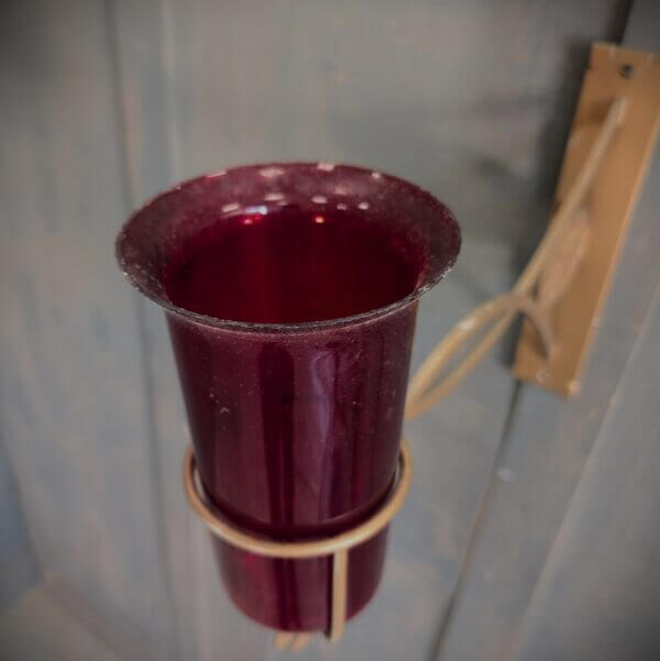 Wall Mounted Sanctuary Vigil Lamp From Shrewsbury RC Cathedral