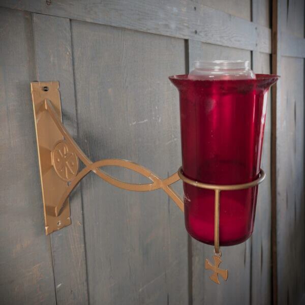 Wall Mounted Sanctuary Vigil Lamp From Shrewsbury RC Cathedral