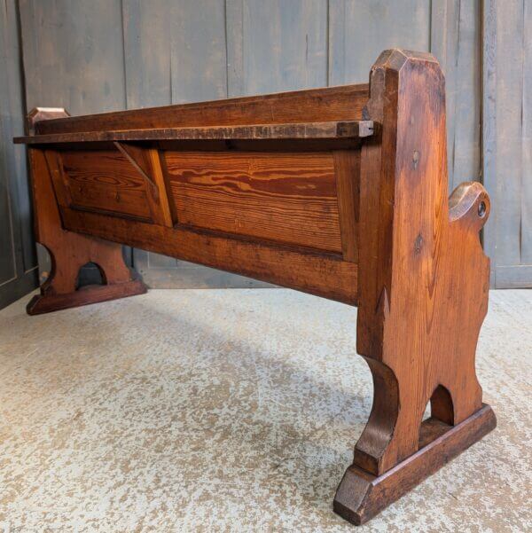 Top Quality Antique Baltic Pine Church Chapel Pews Benches from Leamington Spa