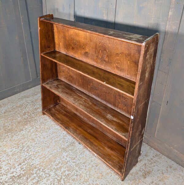 Simple Hardwood 1960's Bookcase from Worth Abbey