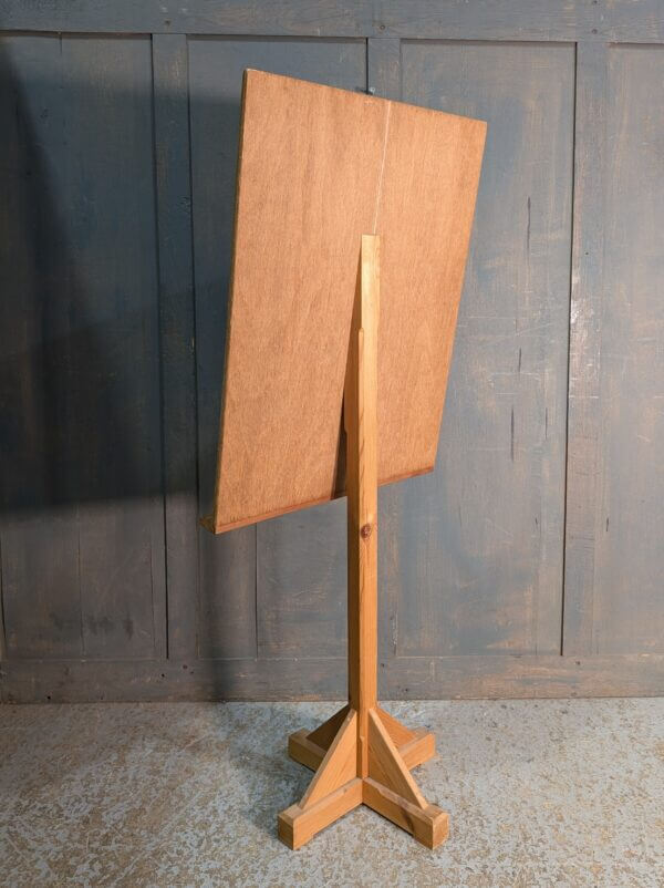 Simple Wooden Freestanding Noticeboard from Worth Abbey