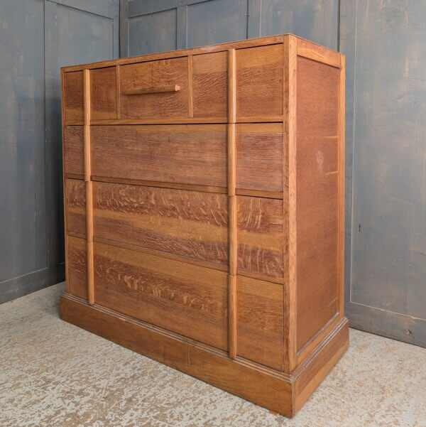 Interesting Mid-Century Heals Danish Style Chest of Six Drawers