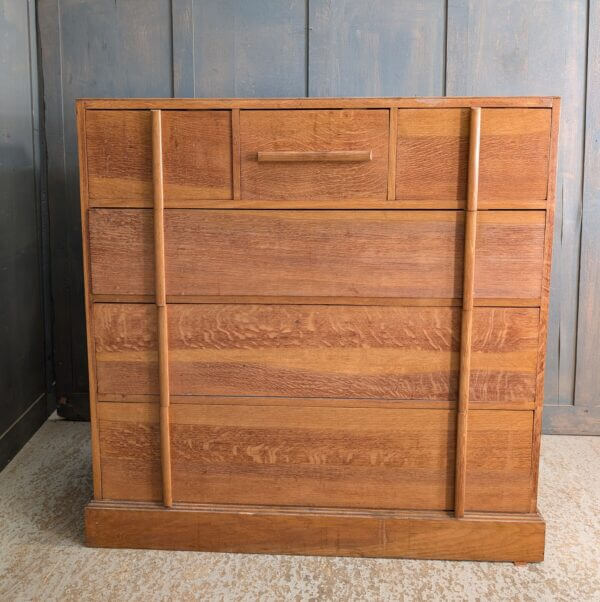 Interesting Mid-Century Heals Danish Style Chest of Six Drawers