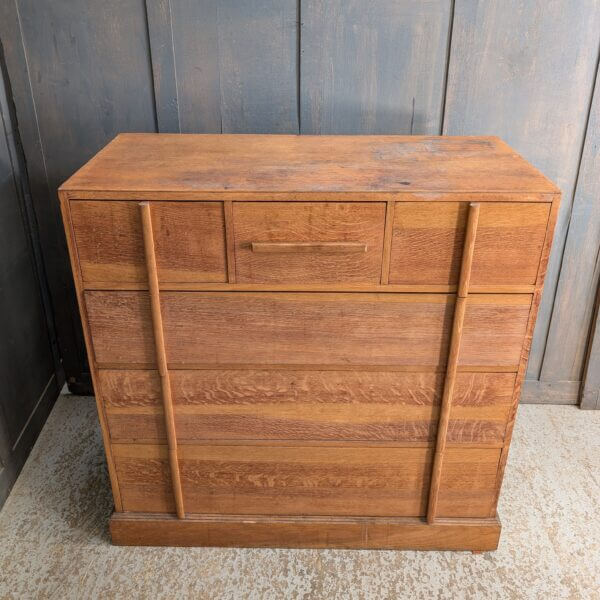 Interesting Mid-Century Heals Danish Style Chest of Six Drawers