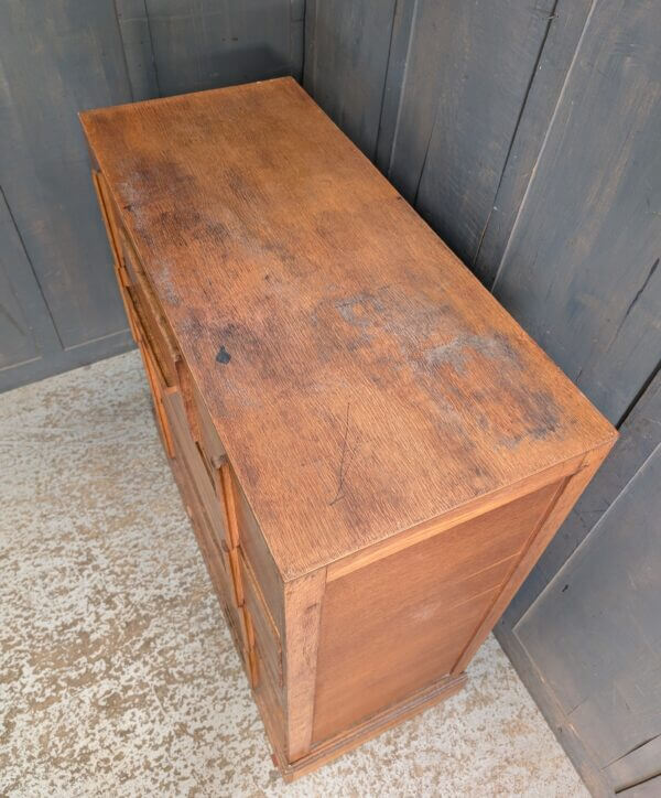 Interesting Mid-Century Heals Danish Style Chest of Six Drawers