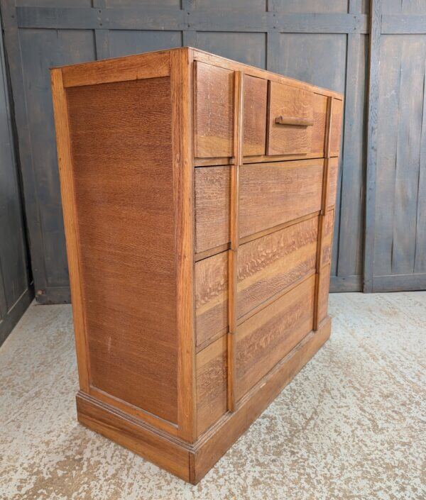 Interesting Mid-Century Heals Danish Style Chest of Six Drawers