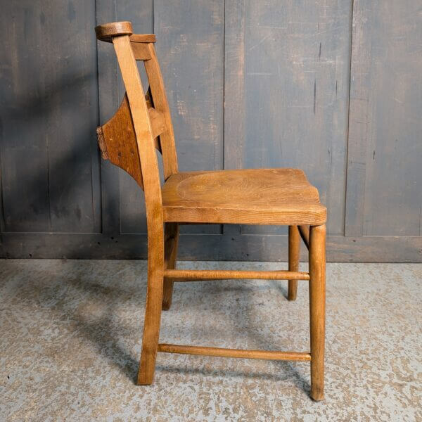 Good Weight Elm and Beech Single Pilgrim Bar Back Church Chapel Chairs