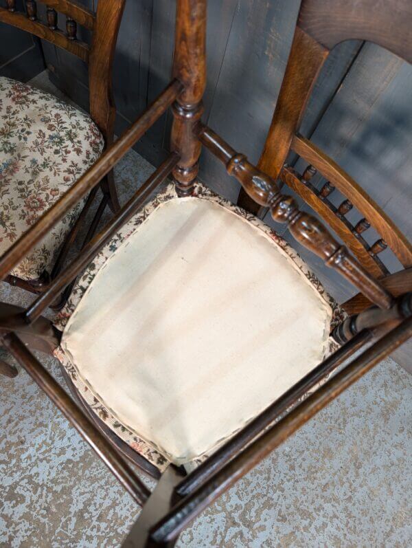 To Clear - A Set of Four Victorian Beech Dining Chairs