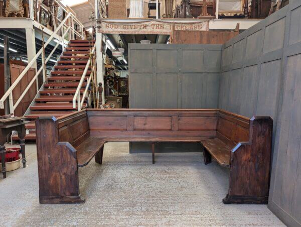 Corner Pews & Horseshoe Pews - We Can Make Them