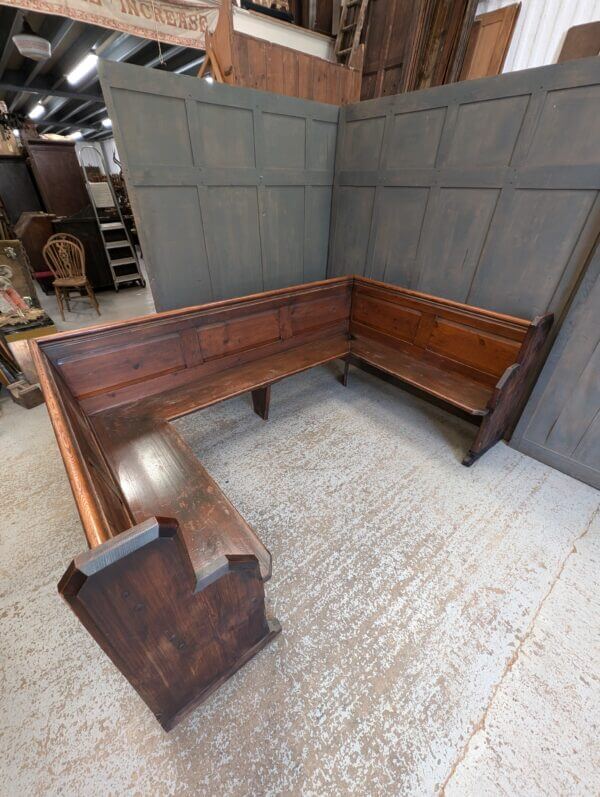 Corner Pews & Horseshoe Pews - We Can Make Them