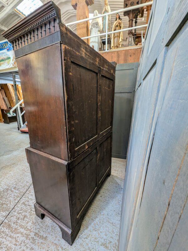 Antique George III Chest on Chest Tallboy Chest of Drawers