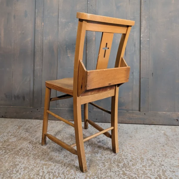 Classic Cross Back Beech Church Chapel Chairs From St Pauls West Wycombe