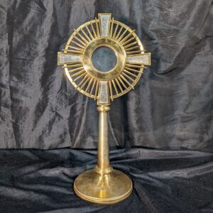 1960's Vintage Post Modern French Church Monstrance from St Albans, Derby