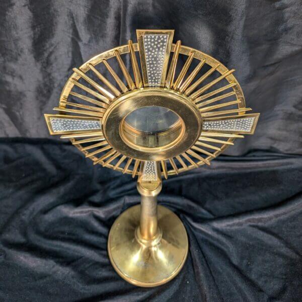 1960's Vintage Post Modern French Church Monstrance from St Albans, Derby