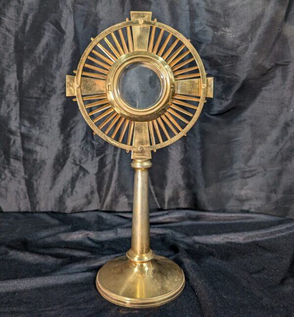 1960's Vintage Post Modern French Church Monstrance from St Albans, Derby