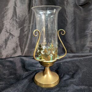 Vintage Brass Table Sanctuary Lamp from St Albans Derby